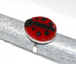 Bague "coccinelle"